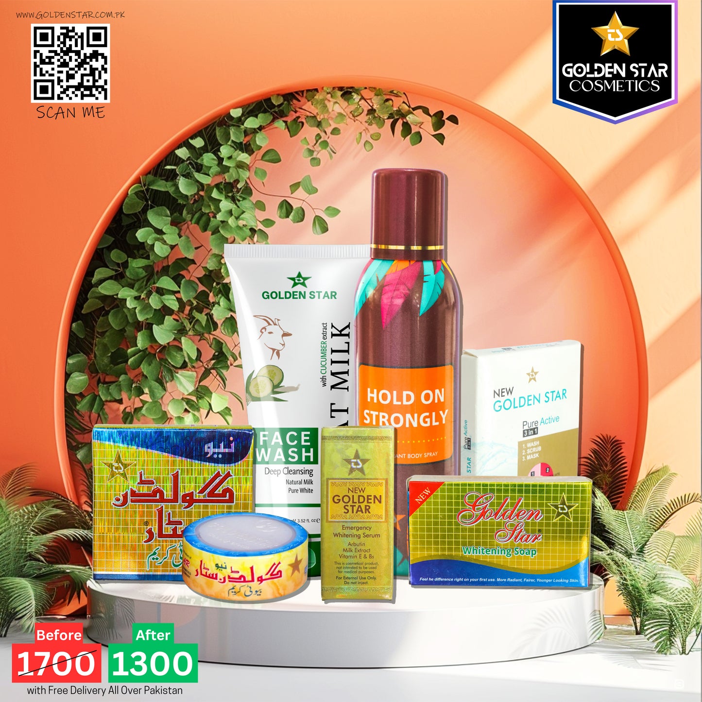 Golden Star Bright & Facial Deal